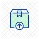 Envio Retirar Del Carrito Paquete De Entrega Icono