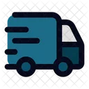 Envio Y Entrega Entrega Logistica Camion De Reparto Icono