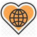 Environment Heart Recycle Icon