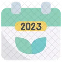 Environment 2023 Calendar Symbol