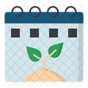 Environment Day Calander Symbol