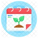 Environment Day Calendar  Icon