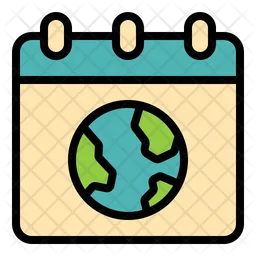 Environment day calendar  Icon