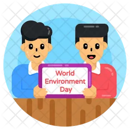 Environment Day Volunteers  Icon
