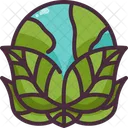 Environment Globe Green Icon