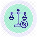 Environment Justice Line Icon Icon