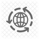 Ecology Eco Global Icon