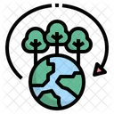 Environmental Earth Ecosystem Icon
