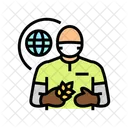 Environmental Engineer Worker Icon