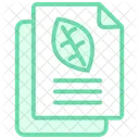 Environmental Awareness Duotone Line Icon Icon