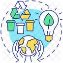 Ecology Environmental Awareness Icon