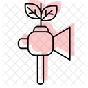 Environmental Awareness Color Shadow Thinline Icon 아이콘
