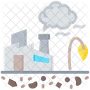 Environmental Degradation Damage Habitat Icon