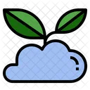 Environmental Friendly Cloud Icon