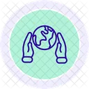 Environmental Impact Line Icon Icon