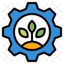 Ecology Environment Gear Icon
