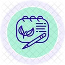 Environmental Planning Line Icon Icon