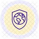 Environmental Protection Line Icon Icon