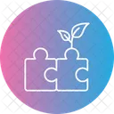 Environmental Solution Bio Eco Icon