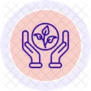 Environmental Sustainability Line Icon Icon