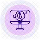 Environmental Technology Line Icon Icon