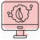 Environmental Technology Color Shadow Thinline Icon 아이콘
