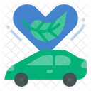 Environmentally Friendly Ev Electric Vehicle Icon