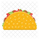 Taco Envoltura Rollo Icono