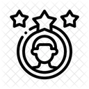 Engajamento Do Usuario Classificacao Feedback Ícone