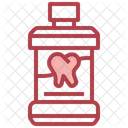 Enxaguatorio Bucal Rotina Higiene Ícone
