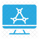 Enzyme Biotechnology Visualization Icon