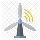 Eolic Energy Windmill Wind Turbine Icon