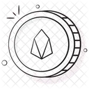 Eos Coin Crypto Icon