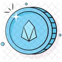 Eos Coin Crypto Icon