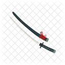 Epee Katana Vecteur Icône