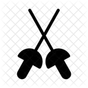 Epees Bataille Jeu Icon