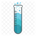 Eprouvette Chimie Laboratoire Icône