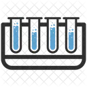Eprouvette Chimie Laboratoire Icône