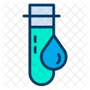 Tube Chimie Laboratoire Icône