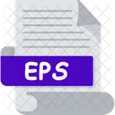 EPS EPS 파일 EPS 형식 아이콘