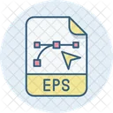 Eps Document Eps File Format Icon