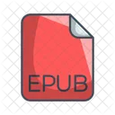 Epub Document File Icon