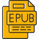 Epub File File Format File 아이콘