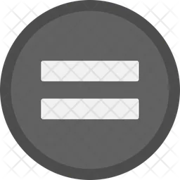 Equal  Icon