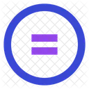 Equal circle  Icon
