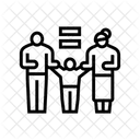 Mother Father Equal Icon