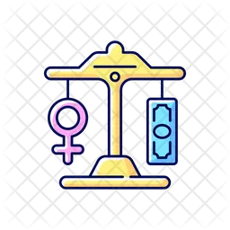 Equal Pay  Icon