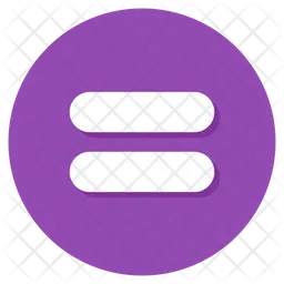 Equal Sign  Icon