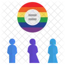 Equality Lgbtq Rights Icon