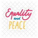 Equality and peace  Icon